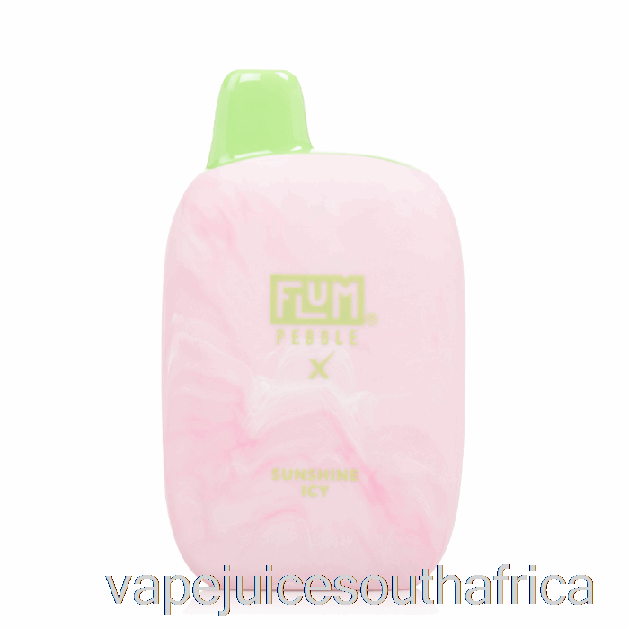 Vape Juice South Africa Flum Pebble X 6000 Disposable Sunshine Icy